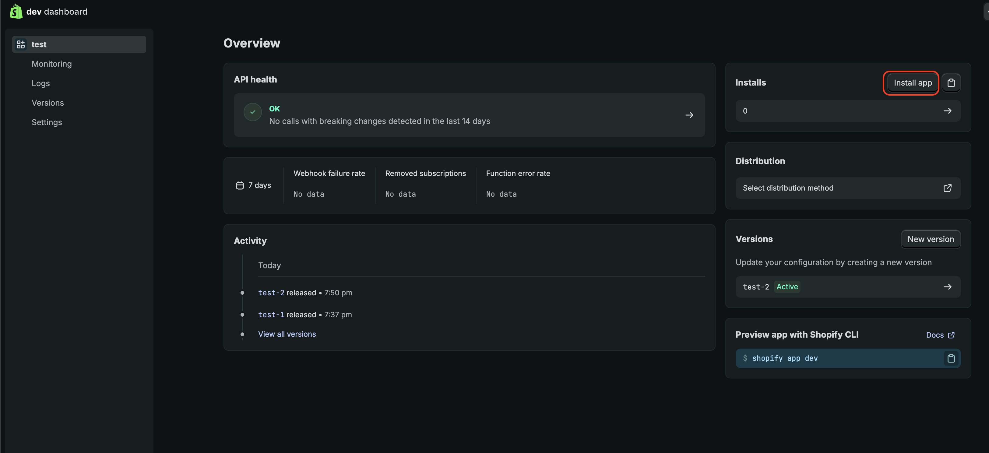 Configuration tab with read_content, write_content, read_themes, write_themes selected and Save button